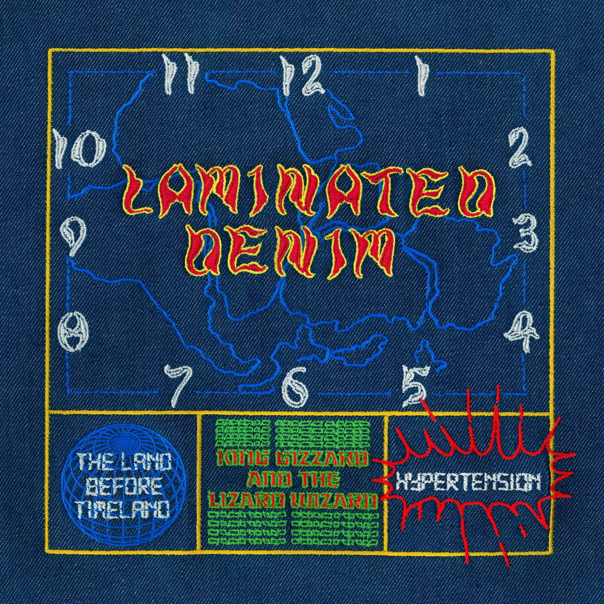 King Gizzard & The Lizard Wizard - Laminated Denim [Orange Habanero]