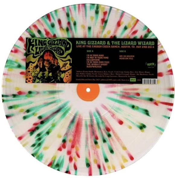 King Gizzard and the Lizard Wizard - Live at the Carson Creek Ranch, Austin, TX, May 2nd 2014 [Coloured Vinyl]