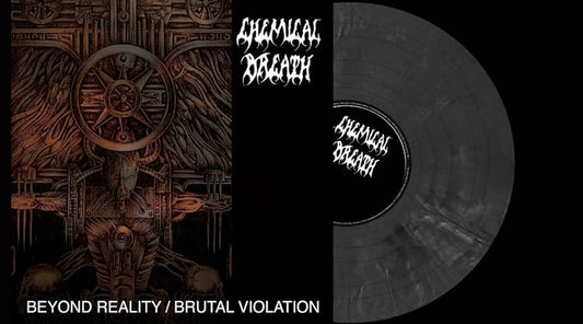 Chemical Breath - Beyond Reality / Brutal Violation [Dark Hell Marbled coloured vinyl]