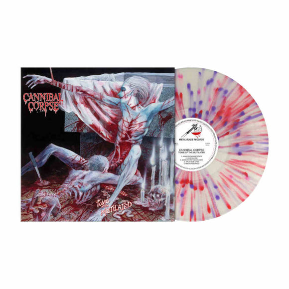 Cannibal Corpse - Tomb Of The Mutilated [Red, Purple, Pink Splatter Vinyl]