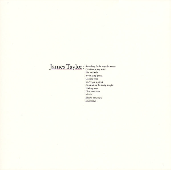 James Taylor - Greatest Hits