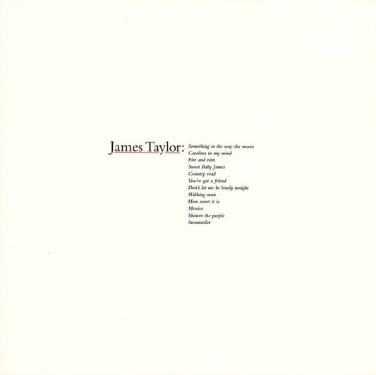 James Taylor - Greatest Hits