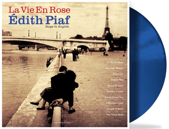 EDITH PIAF - LA VIE EN ROSE [Blue LP Vinyl]