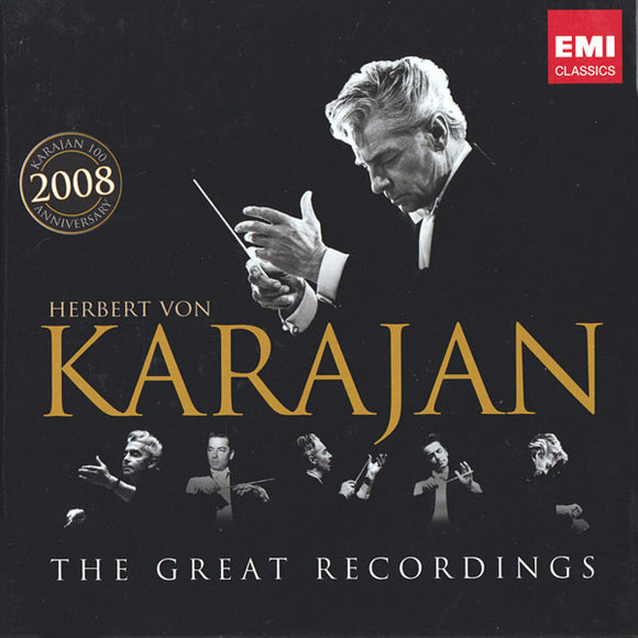HERBERT VON KARAJAN / ROSTROPOVICH - Karajan: The Great Recordings (Limited Edition) [8CD BOXSET]