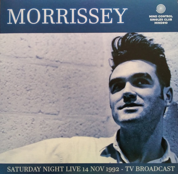 MORRISSEY - Saturday Night Live 14 Nov 1992 - Tv Broadcast