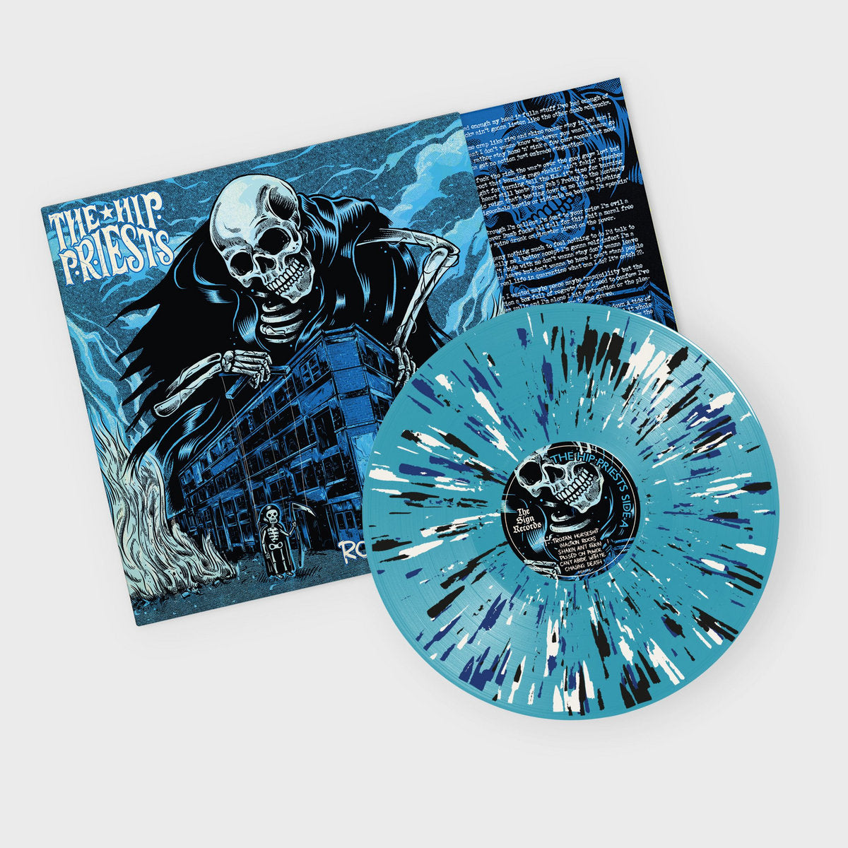 The Hip Priests - Roden House Blues [Turquoise Splatter Vinyl]
