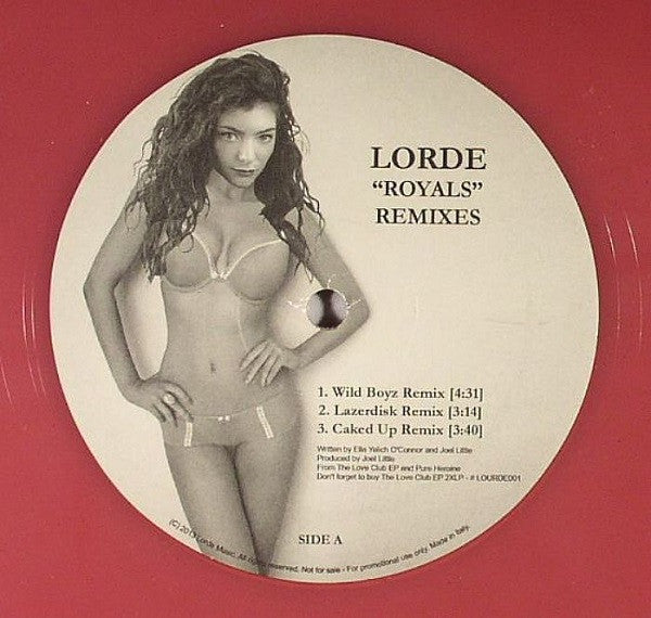 LORDE - ROYALS [Coloured Vinyl]
