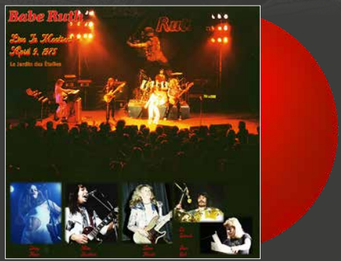 BABE RUTH- Live In Montreal April 9. 1975 (Red Vinyl)