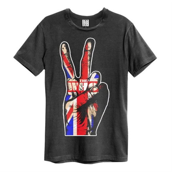 The WHO - Union Jack Hand T-Shirt (Charcoal)
