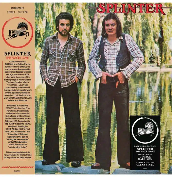 Splinter - The Place I Love [Clear Colour Vinyl]