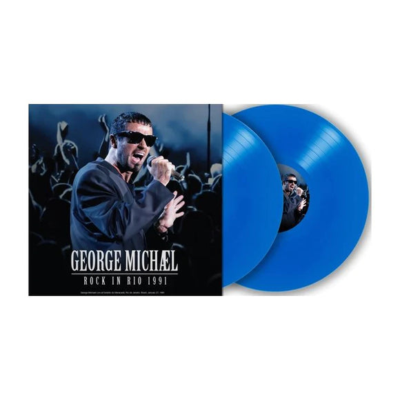 GEORGE MICHAEL - Rock In Rio 1991 (Transparent Blue Vinyl 2LP)