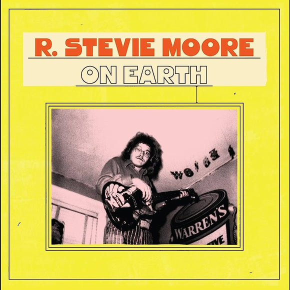 R. STEVIE MOORE - ON EARTH [Pink Splatter Vinyl]