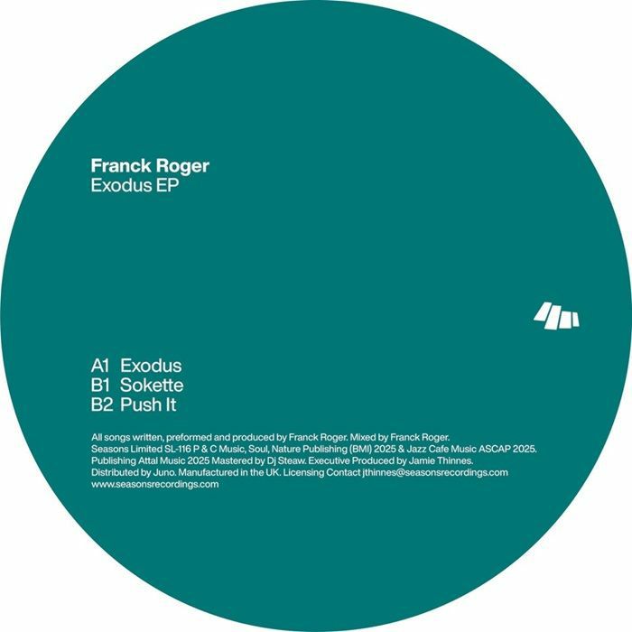 Franck ROGER - Exodus EP
