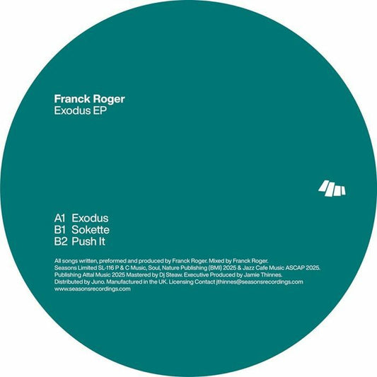 Franck ROGER - Exodus EP