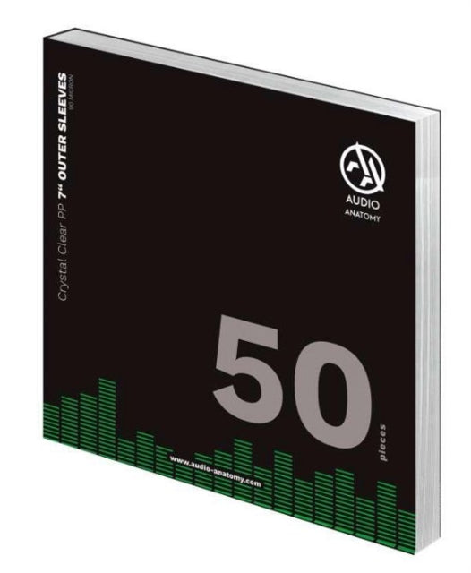 50x7 Inch PP Crystal Clear Outer Sleeves 90 Micron