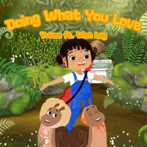 Yukee ft. Wet Leg - Doing What You Love [Pink Glitter Slime Sisters Snail Trail 7"]