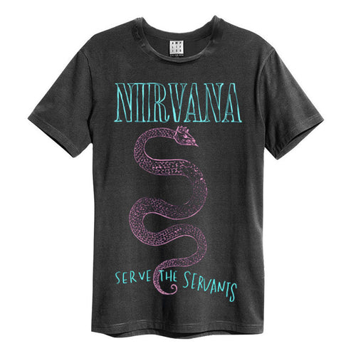 NIRVANA - Serve The Serpents T-Shirt (Charcoal)