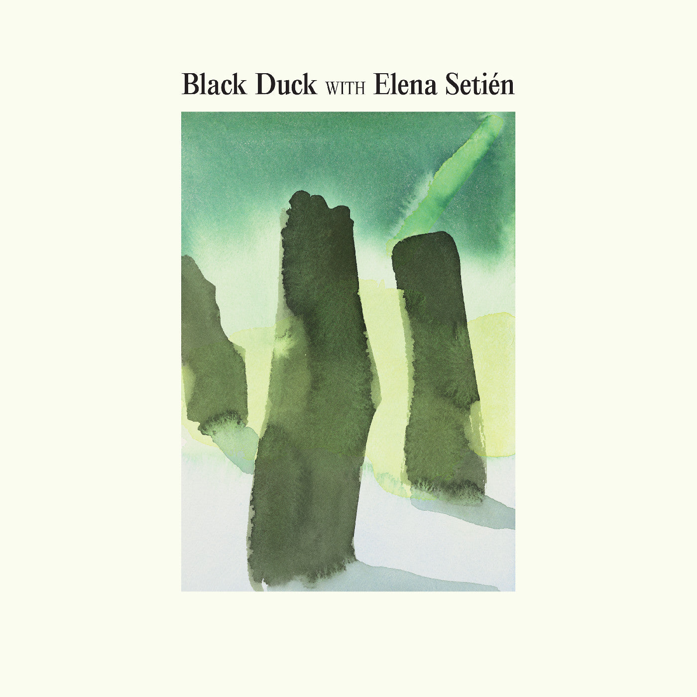 Black Duck with Elena Setién - Black Duck with Elena Setién (INDIE EXCLUSIVE, COKE BOTTLE CLEAR VINYL)