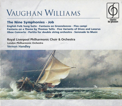 LONDON PHILARMONIC / VERNON HANDLEY	- Vaughan Williams: Complete Symphonies & Orchestral Works [7CD BOXSET]