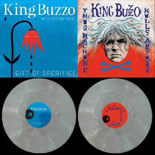 King Buzzo - This Machine Kills Artists + Gift Of Sacrifice [Indie Exclusive Silver Streak Vinyl 2LP]