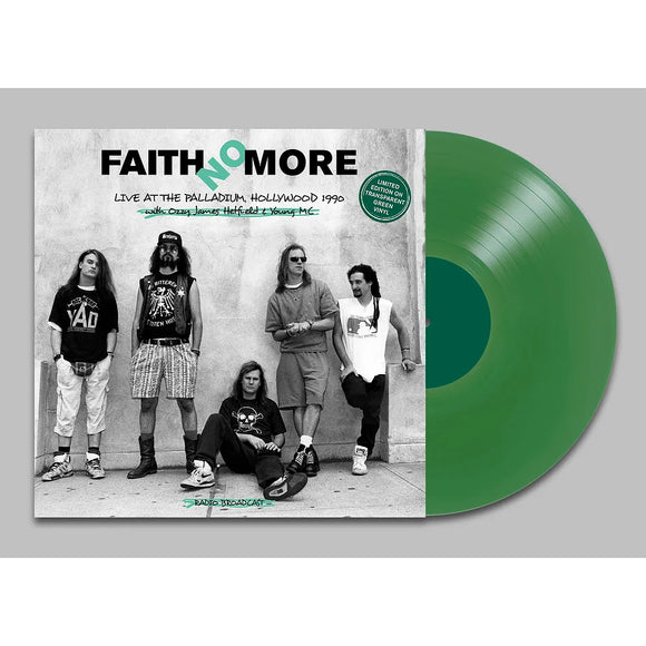 FAITH NO MORE - Live At Palladium. Hollywood 1990 (Green Vinyl)