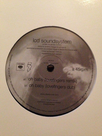 LCD SOUNDSYSTEM - OH BABY (LOVEFINGERS REMIXES)