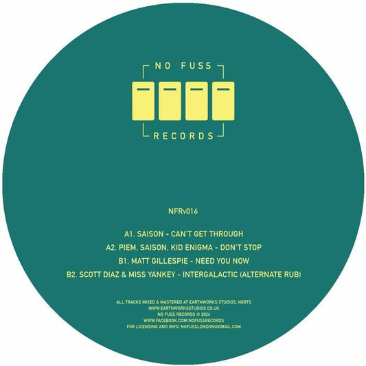 SAISON / PIEM / KID ENIGMA / MATT GILLESPIE / SCOTT DIAZ / MISS YANKEY - NFRV 016
