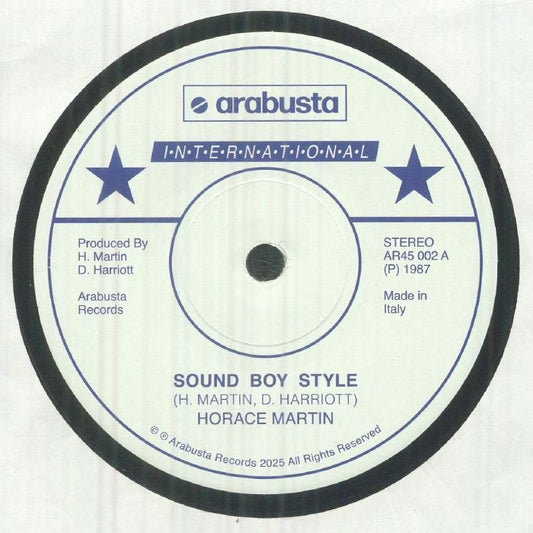 Horace MARTIN - Sound Boy Style [7" Vinyl]