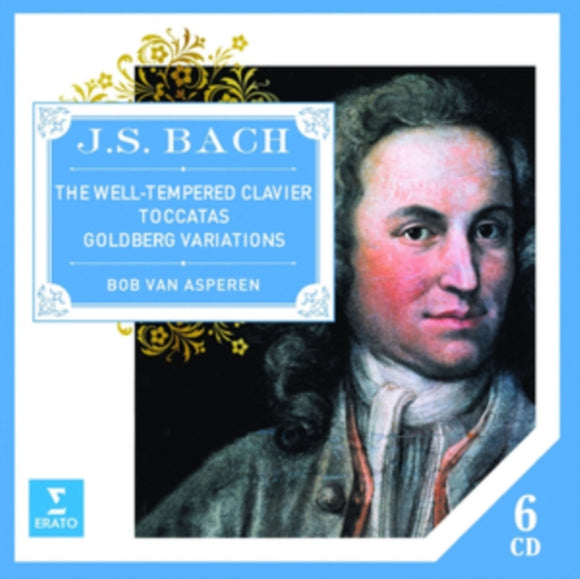 BOB VAN ASPEREN - J.S. Bach / Well Tempered Clavier / Goldberg Variations [6 CD BOXSET]