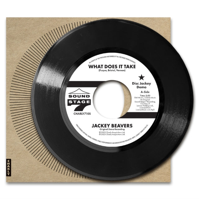 JACKEY BEAVERS - What Does It Take (Orig Demo) / Lover Come Back (Alt Take) [7" Vinyl]
