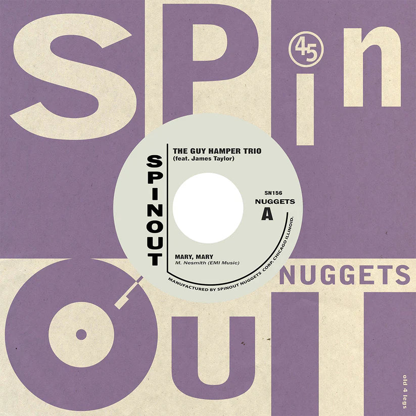 GUY HAMPER TRIO FEAT. JAMES TAYLOR - MARY MARY / TYPE 2 ERROR [7" Vinyl]