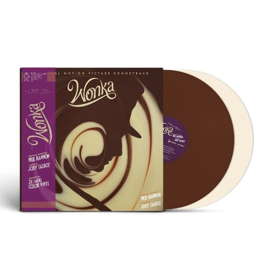 Neil Hannon and Joby Talbot - WONKA:  Original Motion Picture Soundtrack [Disc One Brown Vinyl/ Disc Two Cream vinyl]