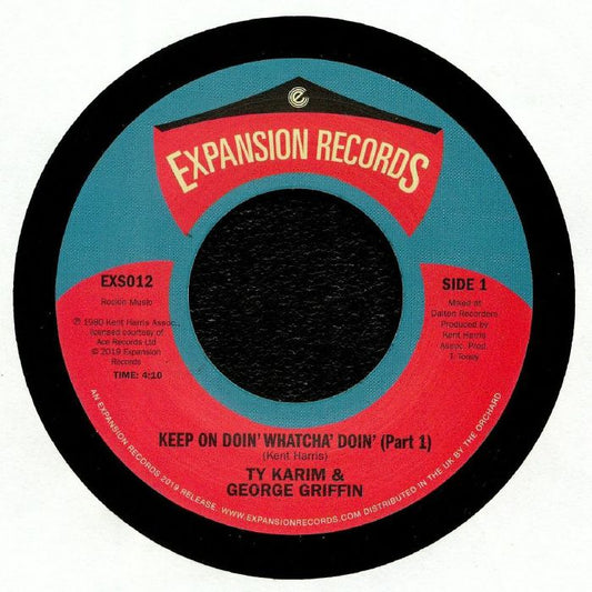 Ty KARIM / GEORGE GRIFFIN - Keep On Doin' Whatcha' Doin' [7" Vinyl]