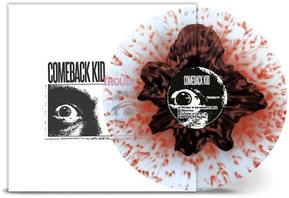COMEBACK KID - Trouble EP (Clear/Black Yolk/Red Splatter Vinyl)