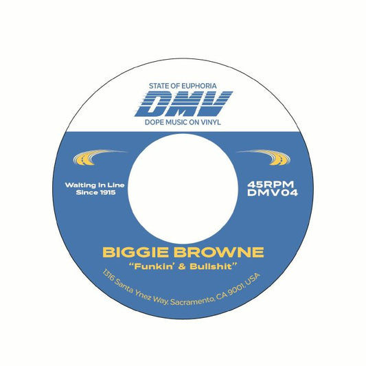 Biggie Browne / A Tribe Called Supreme - Funkin’ Bullshit / Electric Energy [7" Vinyl]