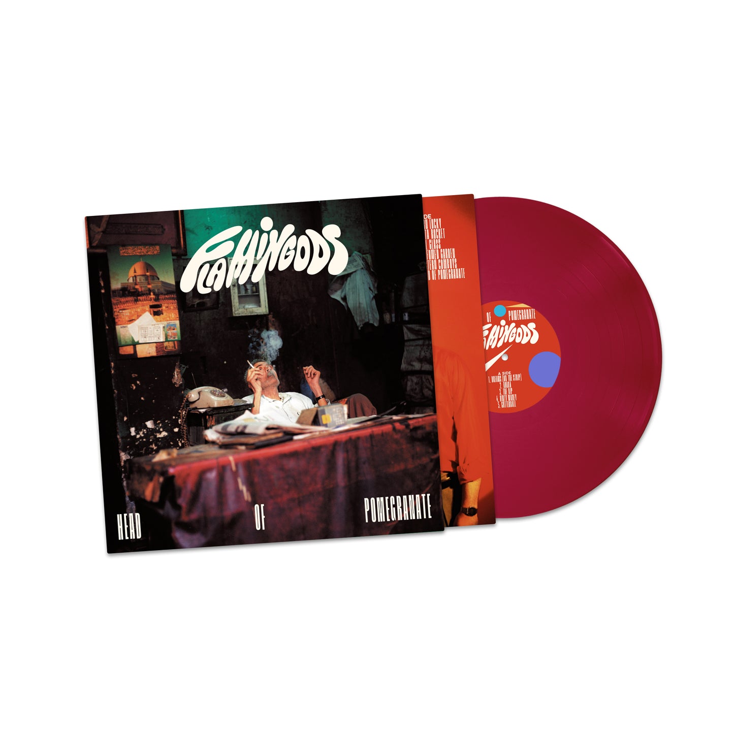 Flamingods - Head Of Pomegranate [Pomegranate coloured vinyl]