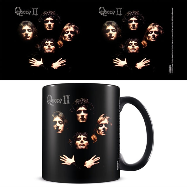 Queen - Queen II Black Pod Mug