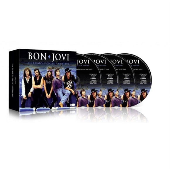 BON JOVI - The Broadcast Collection 1984-1996 [4CD]