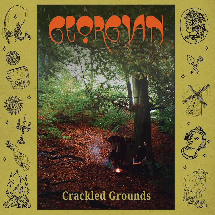 Georgian - Crackled Grounds [brown coloured vinyl]