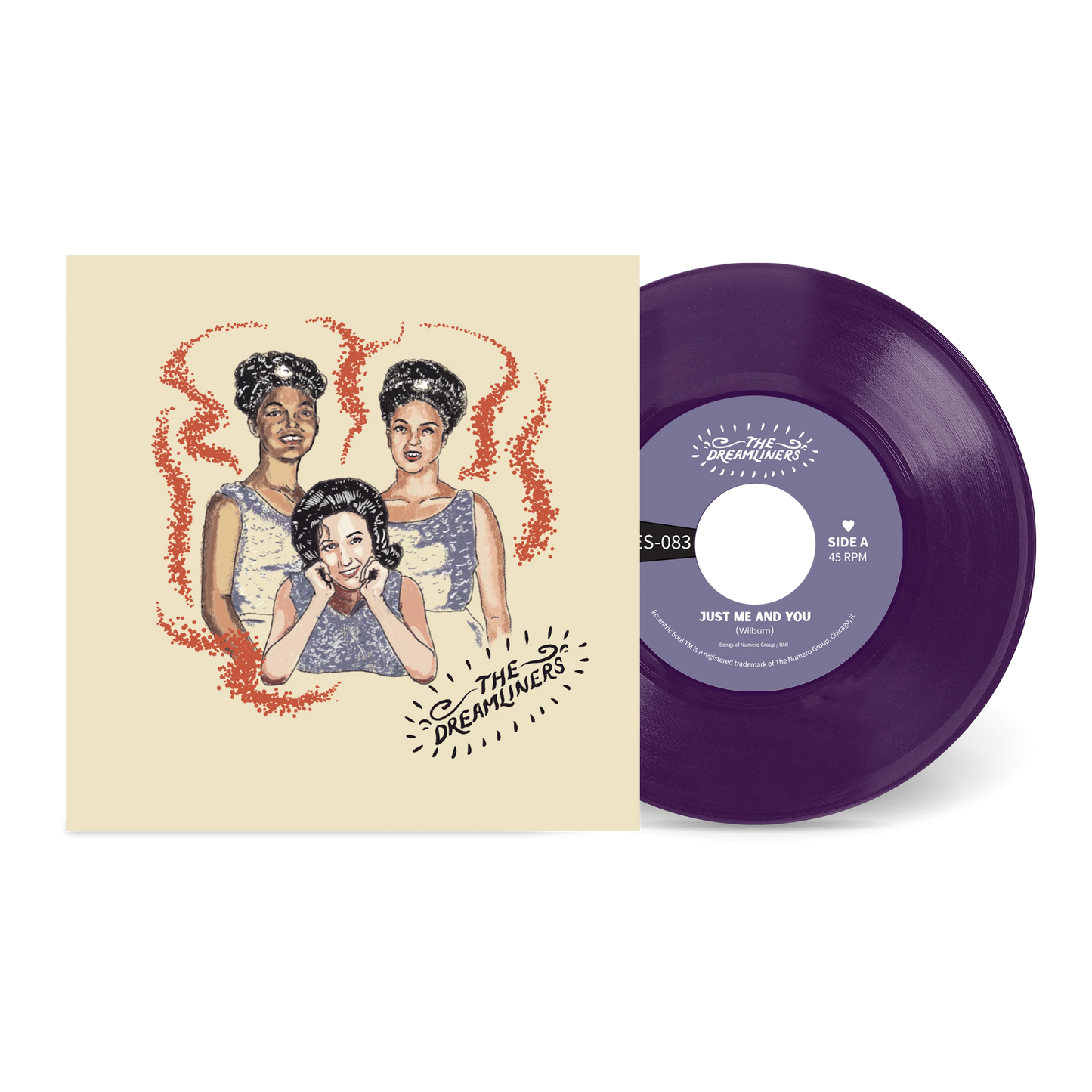 The Dreamliners - Just Me and You b/w Best Things In Life [Opaque Purple 7" Vinyl]