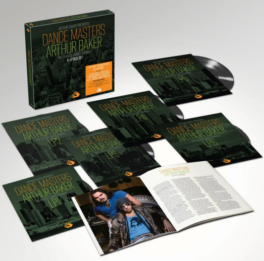 Various Artists - Arthur Baker Presents Dance Masters - Arthur Baker signed (140g Black Vinyl Boxset)
