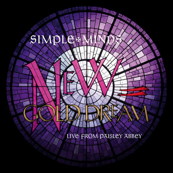Simple Minds - New Gold Dream - Live From Paisley Abbey (Red & Black Marble Vinyl)