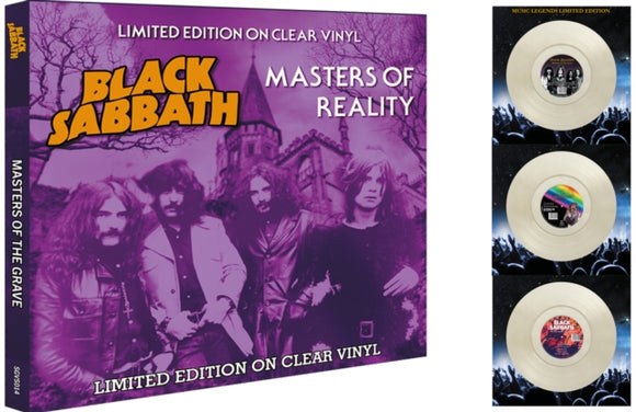 BLACK SABBATH - Masters Of Reality (Clear Vinyl 3LP)