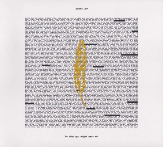 BEARS DEN - SO THAT YOU MIGHT HEAR ME [CD]