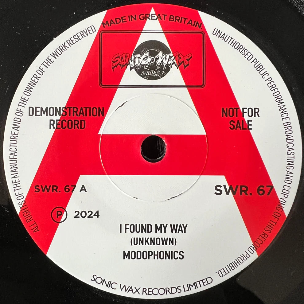 MODOPHONICS - I FOUND MY WAY [7" Vinyl]
