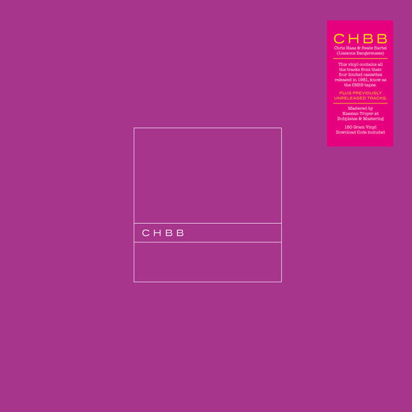 CHBB - CHBB [2LP]