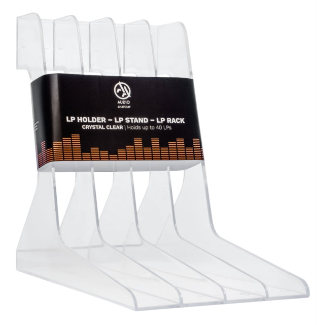 Lp Holder LP Stand LP Rack Shaped Hips Plastic Crystal Clear