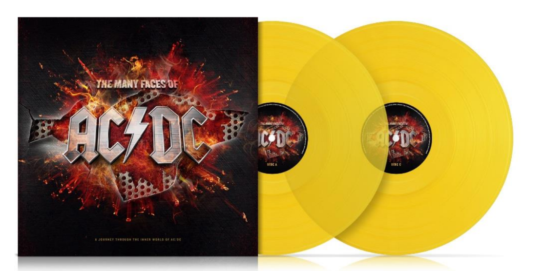 VARIOUS ARTISTS - The Many Faces Of Ac/Dc (Transparent Yellow Vinyl) [2LP]
