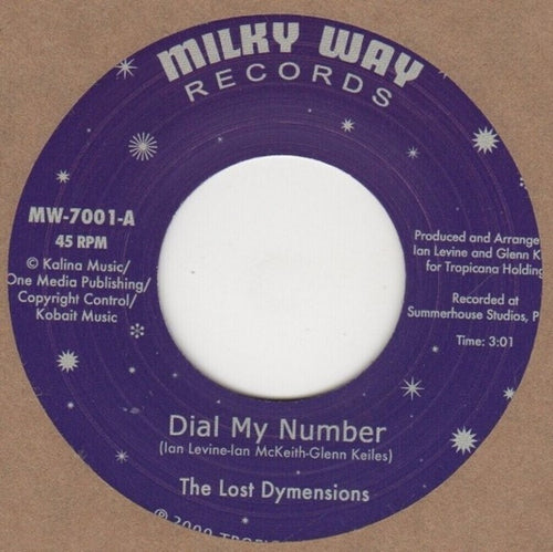 The Lost Dymensions – Dial My Number [7" Vinyl]