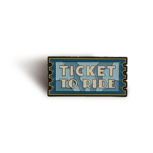 Pin Badge - The Beatles (Ticket To Ride) [Badge Pin Metal]